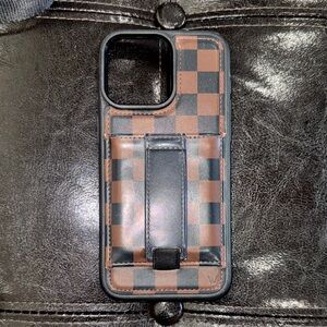 Walli iPhone 15 Pro Max checkered case